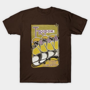 Tropon Nouveau style poster T-Shirt